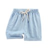 HSTiSan Toddler Boys Girls Shorts 4-Pack Cotton Linen Summer Casual