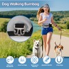 Dog Walking Bumbag with Bottle Holder, Adjustable Waterproofing Waist Bag