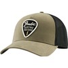 Fender Snap-Back Pick Patch Hat - Olive Bundle with Picks