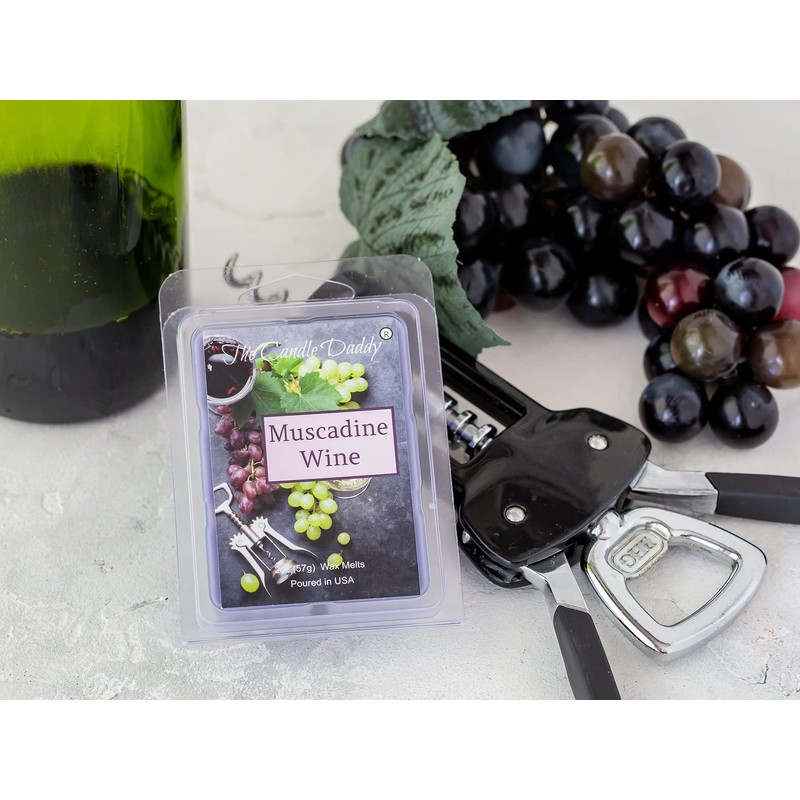 The Candle Daddy Muscadine Wine - Southern Grape Wine Scented