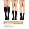 SATINIOR Knee High Socks Casual Solid Knit High Socks Boot