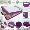 A5 Clipboard with Storage,Storage Clipboard with Pen Holder for Office