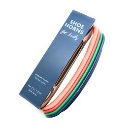 Shoe Horn For Kids | Perfect Size For Kids | Makes Putting On Your Kids Shoes Easy and Fun | Great Gift Idea | 4 Pack!