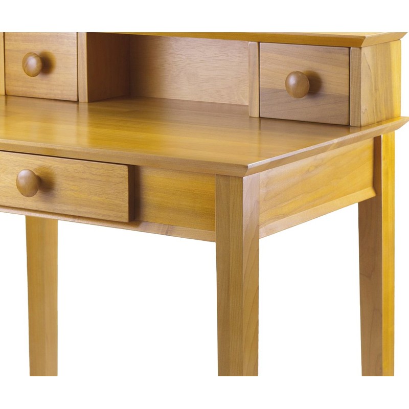 Winsome Wood Studio Home Office, Honey