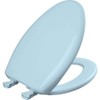 Bemis Classic Colors Slow Close Toilet Seat, Easy Clean Hinges