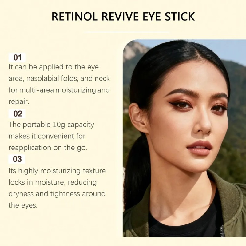 Corrector De Ojos Hidratante Con Retinol En Barra