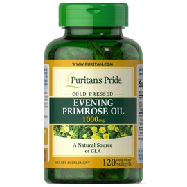 G&G Vitamin Evening Primrose Oil 1000mg softgels, 120, 120 tablets, 1 / G&G 비타민 이브닝 프림로즈 오일 1000mg 소프트젤 120개, 120정, 1개