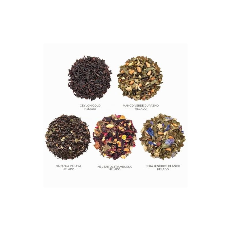 Tea Forte Tea Over Ice Sampler, infusores de té helado