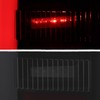 AKKON - Fits 1987-1993 Ford Mustang Black Smoked Tail Lights