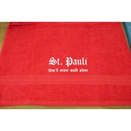 St. Pauli 'You'll Never Walk Alone – Bath Towel, multicolour, 70x140 cm