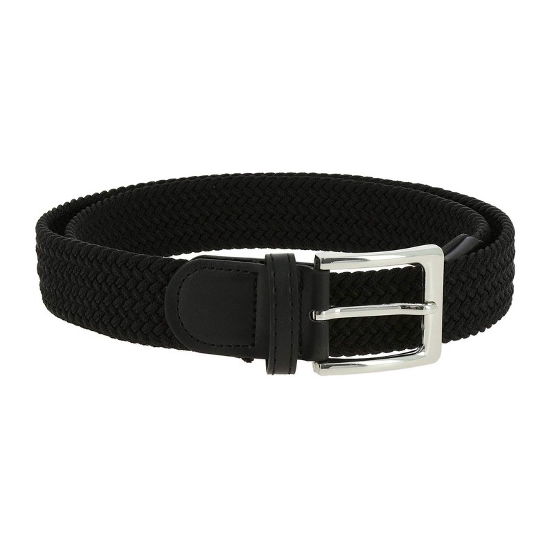 FASHIONGEN - Elastic Leather Belt Braided Stretch Belt for Men