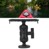 Asixxsix Fish Finder Mounting Base, Universal 360° Rotating Fish Finder