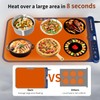 Smart Food Warming Mat One Click Intelligent Warming Function 8-Second