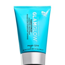 Glamglow THIRSTYMUD Hydrating Treatment Face Mask | 24-Hours Soothing Hydration for Dry Skin, Uneven Textured Skin | Hyaluronic Acid, 3.5 Ounce