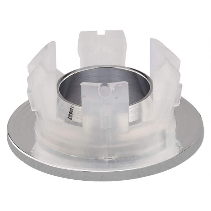 Homevacious Bathroom Sink Overflow Hole Cover Ring Brass Basin Trim