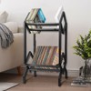 BOEASTER Vinyl Record Storage Rack, Record Holder 160-200 LP Storage