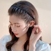 Herbeluemily HM-0094-R01-BK Headband with Comb, Bangs Clip, Men's, Women's, Skin