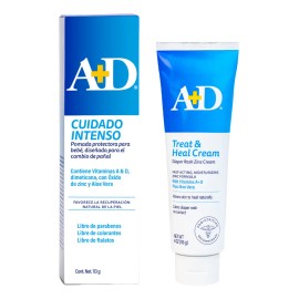 Pomada A+d Cuidado Intenso: Protección Rozaduras Bebé 113g