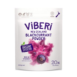 Blackcurrant Powder, Organically Grown in New Zealand, No Preservatives, GMO Free, Rich in Vitamin C and Antioxidants