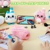 Woohobby Crochet Kit for Beginners and Adults Step-by-Step Video Tutorials
