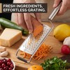 3-Piece Hand Cheese Grater Set, 18/8 Stainless Steel, Dishwasher Safe