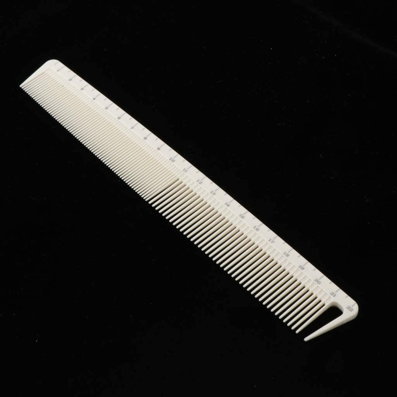 zalati Hair Comb with Ruler Scale Measurements 2-in-1 Comb for