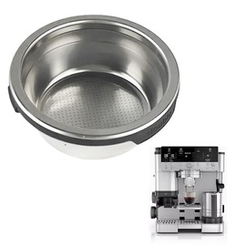 Filter basket compatible with Ninja Luxe Cafe Accessories ES601 ES701，Double Cup Coffee Pressurized Porous Filter，Double Cup Portafilter Basket for Ninja Luxe Cafe