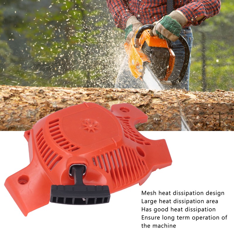 Chainsaw Starter Good Heat Dissipation Chainsaw Pull Start Starter Assembly