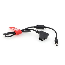 DRRI 2.1mm DC Barrel to Dtap Power Cable for Atomos Shogun Monitor/Ninja Inferno(2.1DC-dtap Barrel)