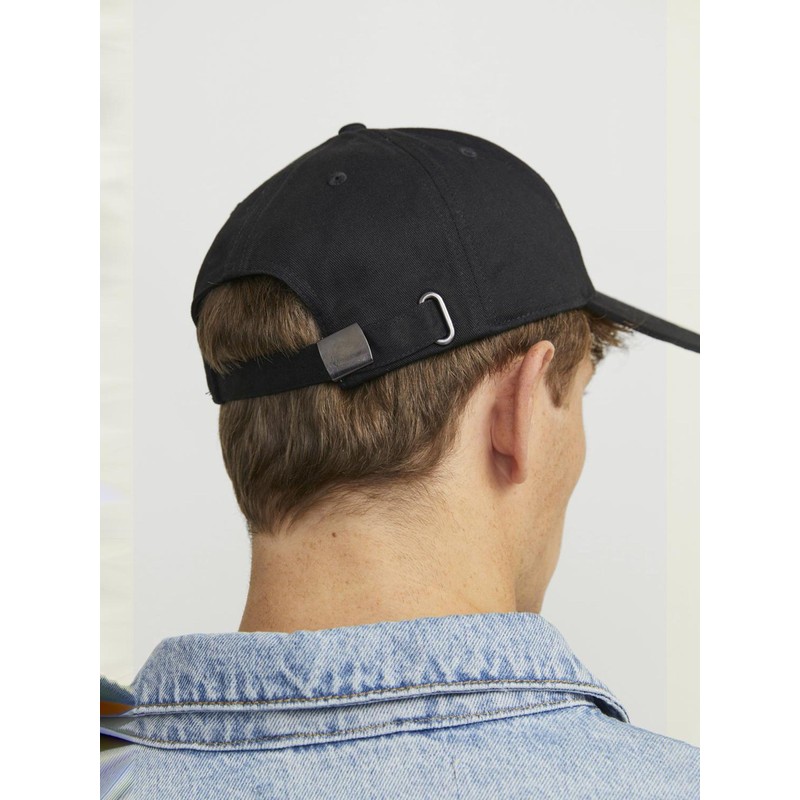 JACK & JONES Men's Gall Cap, Black, One Size