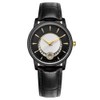 OCHSTIN Fashion Men Women Quartz Movement Rhinestone Watch(Black Dial Black