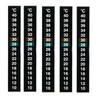 Hsthe Sea 10PCS Aquarium Stick-on Thermometer 10-40℃ Temperature Strip Fish