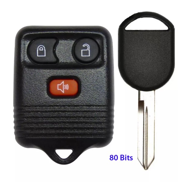 AKS KEYS Replacement for Ford F-350 2004 2005 2006 2007