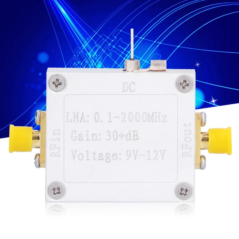RF Amplifier Broadband Module High Gain Board Low Noise Receiver