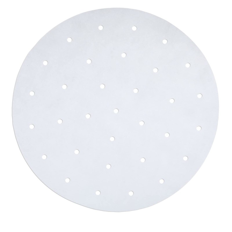 100 Pack Juvale Round Air Fryer Liners with Holes for