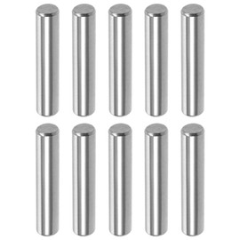 10Pcs 6mm x 30mm Dowel Pin 304 Stainless Steel Pegs Support Shelves