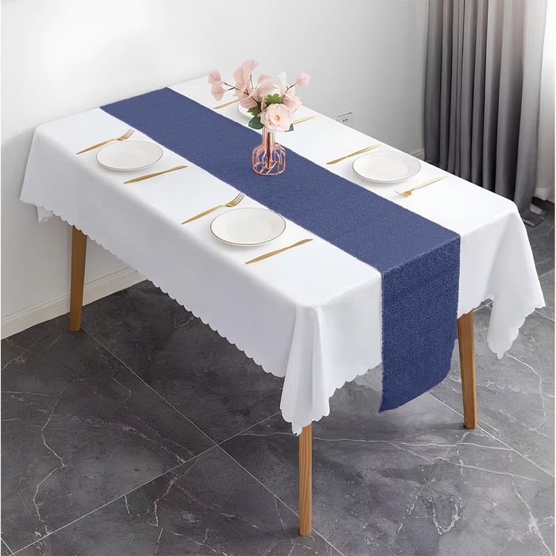 Elegant Event Essentials – Sequin Party Long Table Runner –