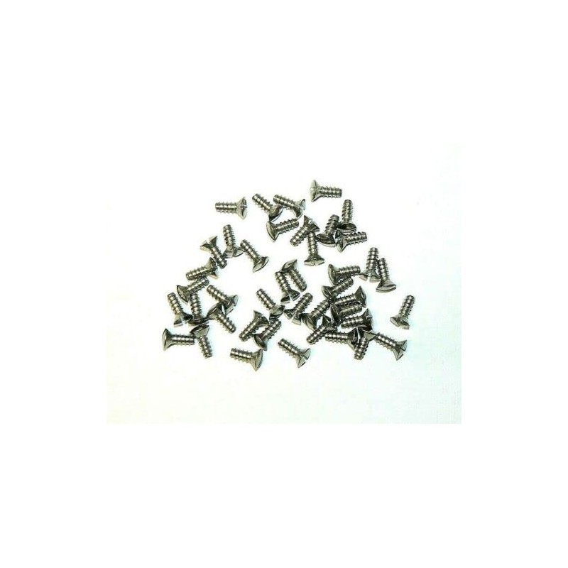 #6 x 3/8" Slotted Oval Head Sheet Metal Screws -