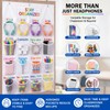 AmazingSpark 1 Pcs 16 Pockets Classroom Headphone Storage Thickened Non-Woven