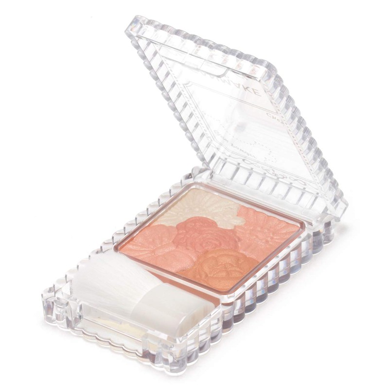 Canmake Glow Lules Cheeks 03 Fairy Orange Fleurs, 0.2 oz
