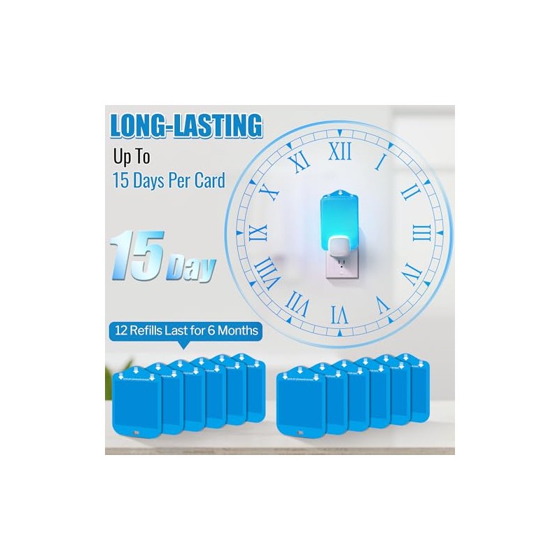 Qualirey Fly Trap Refill Cartridges Compatible with Raid/STEM/Wondercide Flying Insect