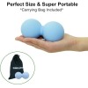 SIMPLECOOL Peanut Shape Massage Ball – Myofascial Release Roller for
