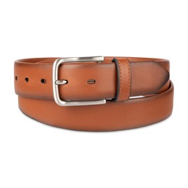Dockers mens Casual Belt With Comfort Stretch Belt - brown -