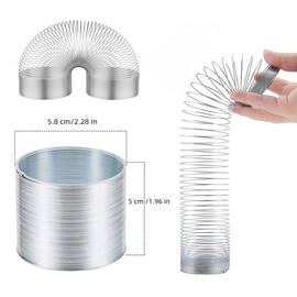 Metal Pole Squirrel Spring,Squirrel Baffle Metal Spring Device Squirrel Barrier Spring,Squirrel Proof Spring Squirrel Baffle Metal Spring, 2Pcs Squirrel Barrier Squirrel Baffle Spring for Bird Feeders