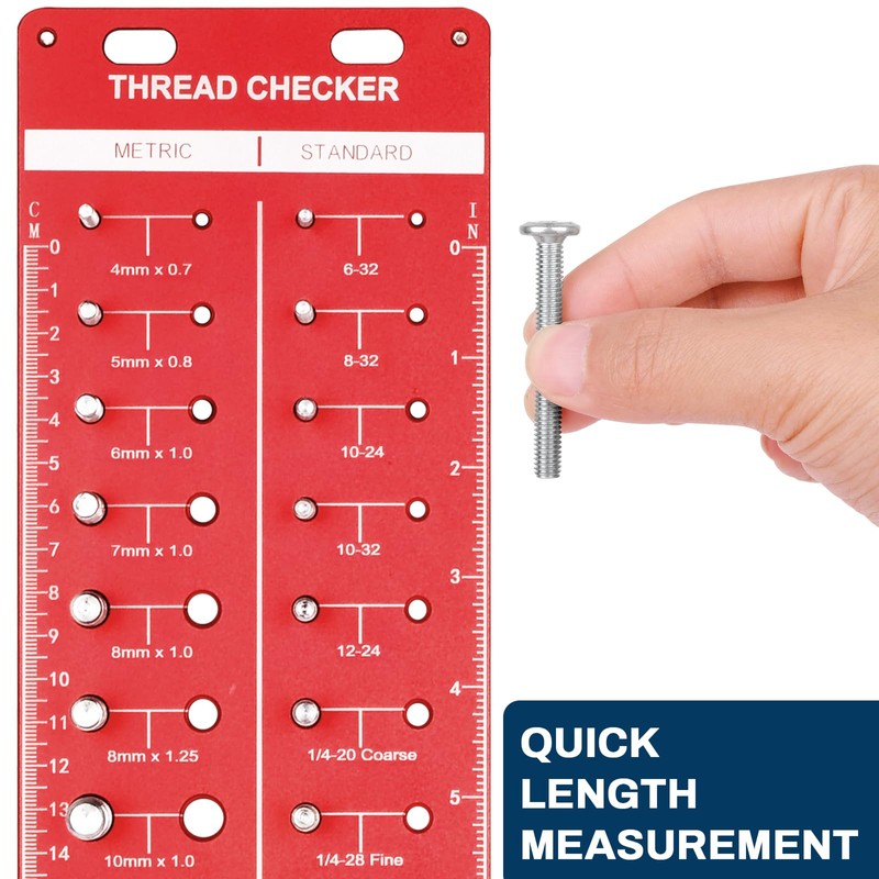 34 Thread Checker Nut and Bolt Thread Checker Standard and