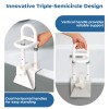 Villdoma Tub Lift for Bathtubs for Elderly, Shower Rails for