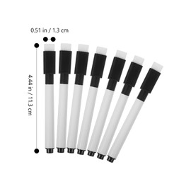 TEHAUX 20 Piezas Marcadores Borrables Para Pizarra Blanca Bolígrafo Base De Agua Con Negro Para Escritura y Dibujo Tableros Blancos