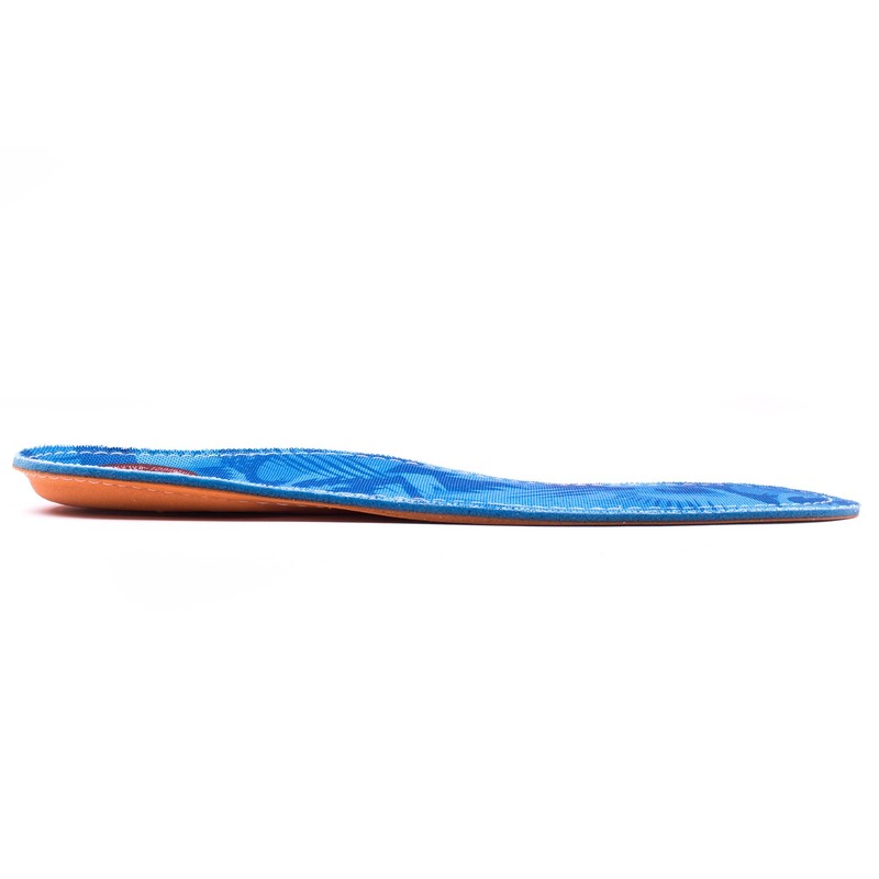 Footprint Insole Technology Kingfoam Orthopädische Einlegesohlen, niedriges Profil, Blau Camo,