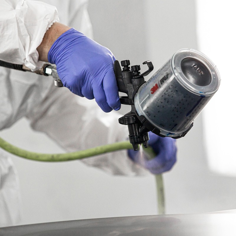 3M Performance Gravity Fine Finish (Compliant) Atomizing Head 26912, Blue,