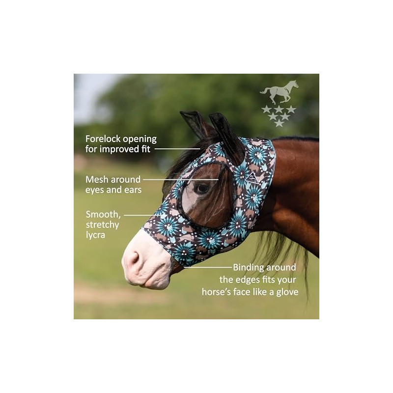 Professional's Choice Comfort-Fit Fly Mask